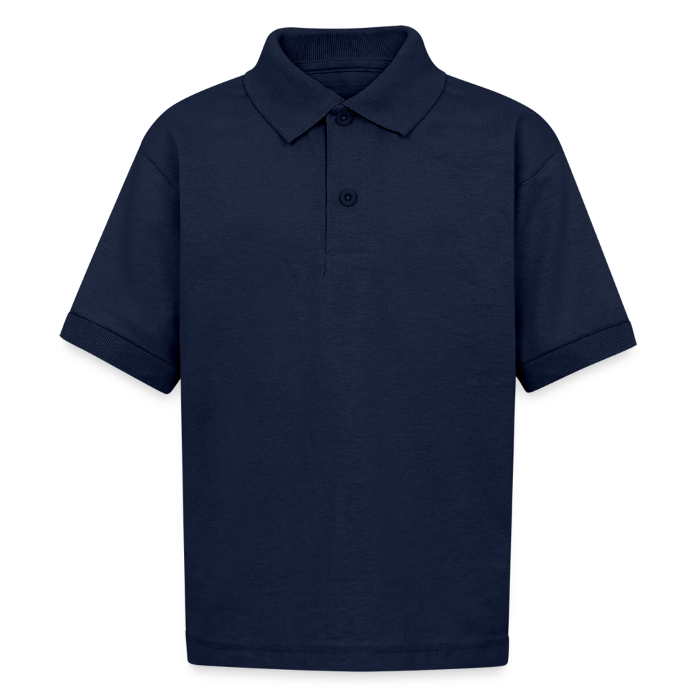 Gildan Kid's 50/50 Jersey Polo - navy